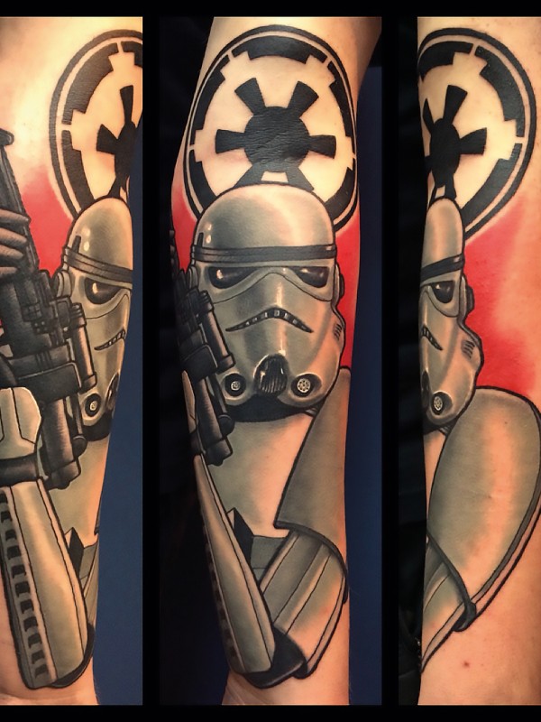 Gwiezdne Wojny to inspiracja na wiele tatuaży